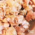 ☆しいたんママ☆'s cooksnap of when they made 【めも】鶏胸肉とキャベツの酒蒸し照焼風.