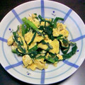 智☆恵's cooksnap of when they made 簡単！　ニラとたまご炒め.