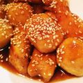 ♡ひろみっち♡'s cooksnap of when they made 里芋と鶏胸肉の甘辛炒め.