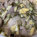 Gontom's cooksnap of when they made 残っためかぶと豚肉と卵炒め☆.