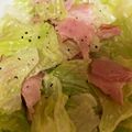 もっちちー's cooksnap of when they made レタスとハムのマヨサラ(包丁要らず）.