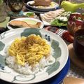 梅乃花おり's cooksnap of when they made 我が家の簡単♪うなしご飯♪鰻なしです.