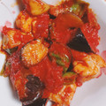 まりえmy's cooksnap of when they made ＊定番！簡単＊鶏肉と夏野菜のトマト煮＊.