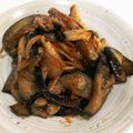 つよまり's cooksnap of when they made なすとエリンギと豚肉のこってりマヨ醤油炒.