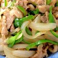 あゆうぃん's cooksnap of when they made 牛肉　ピーマン　玉ねぎの甘辛い炒め物.