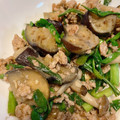 きょんあつ's cooksnap of when they made なす豚ひき肉ニラ簡単旨辛炒め☆夏の常備菜.