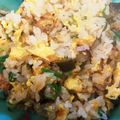 nanas☆★'s cooksnap of when they made きゅうりのキューちゃん炒飯.