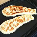 Chiccoちこ's cooksnap of when they made HBで捏ねて焼くだけ★簡単すぎるナン.