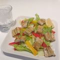 にんじんちゃん's cooksnap of when they made 鰻のサラダ仕立て~わさびレモン風味~.