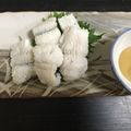環ーたまきー's cooksnap of when they made 鱧の湯引き✿辛子酢味噌で❤.