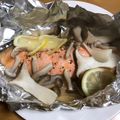 ナップ99's cooksnap of when they made 簡単！美味！鮭のホイル焼き.