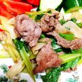 ひなたのねこやなぎ's cooksnap of when they made 簡単シンプル♪牛肉とセロリの醤油炒め.