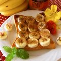 あわ雪りんご's cooksnap of when they made スキッピーで★バナナピーナッツトースト★.