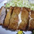 どんころ's cooksnap of when they made がーりっく♪とんかつ.