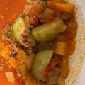 aewea's cooksnap of when they made ズッキーニと挽き肉のトマトスープ.