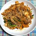chi−ちゃん's cooksnap of when they made ボリューム満点！満足豚キムチ！.