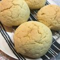 なおりむ's cooksnap of when they made ☺ホシノ酵母☺メロンパン☺.