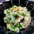 辰夫女子's cooksnap of when they made 菜っ葉（白菜・間引き菜）の白和え.