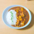 ﾁｮｺﾁｯﾌﾟ☆'s cooksnap of when they made ジャワカレー辛口のルーで2皿分だけ.