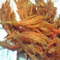 柳さき's cooksnap of when they made 人参のゴマかきあげ.