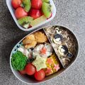 kmbvf's cooksnap of when they made 彦星と織姫の七夕キャラ弁　ひな祭りにも♪.