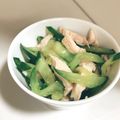 akiben88's cooksnap of when they made きゅうりと鶏ハムのサラダ.