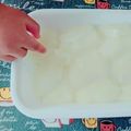 mamchi！'s cooksnap of when they made 園で人気の超簡単おやつ☆牛乳もち.