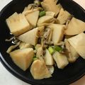 花花里's cooksnap of when they made 【簡単朝食】たけのこのレンジおかか煮.