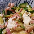 nanaきち's cooksnap of when they made きゅうりベーコン炒め♪豆腐のっけ盛り.