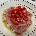 smira's cooksnap of when they made 冷製トマトのアレンジそうめん.