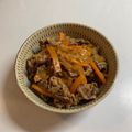 さやまっ子's cooksnap of when they made 肉野菜炒め＊牛肉・玉ねぎ・人参・卵.