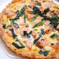 ❁ㅤnoirㅤ❁'s cooksnap of when they made ほうれん草とサーモンのキッシュ.