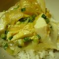 wRYOw's cooksnap of when they made 豆腐の卵とじ丼.