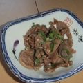 きらり流れ星's cooksnap of when they made 砂肝のガーリック炒め.