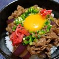 辰夫女子's cooksnap of when they made ずぼら飯♡超簡単♡煮るだけ美味しい牛丼✨.