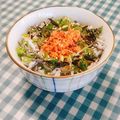 あゆまんま♪'s cooksnap of when they made 朝ごはんに★簡単鮭しらす丼.