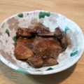ゆるじゅ0314's cooksnap of when they made 節約＊甘辛うま！鶏レバーとハツの照り焼き.