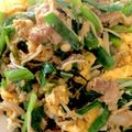 にゃんにょ's cooksnap of when they made にら玉の塩麹炒め.
