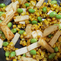 はなあちゃこ's cooksnap of when they made 山芋ととうもろこしの炒め物.