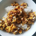 ハラールレシピ's cooksnap of when they made 納豆嫌いの私もハマった！簡単納豆卵炒め丼.