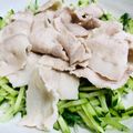 hiro_aya's cooksnap of when they made 冷し豚しゃぶと水菜の胡麻ダレ和え.