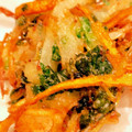 mapimapiko's cooksnap of when they made 豆苗と玉ねぎのかき揚げ.
