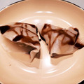 おりがみkidsママ's cooksnap of when they made 餃子の皮でクレープ風デザート.