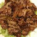 猫は正義's cooksnap of when they made 肩ロースの生姜焼き.