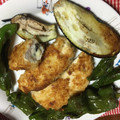 ちゃぎー's cooksnap of when they made 梅と海苔のヘルシーササミはさみ揚げ焼き.