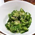 ちみーまうす's cooksnap of when they made ゴーヤのさっぱり酢.