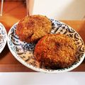 ゆみしむ's cooksnap of when they made 肉！揚げ物！がっつりメンチカツ.