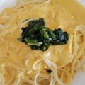 オノ・アリス's cooksnap of when they made 濃厚！塩ウニのパスタ カルボナーラ風.