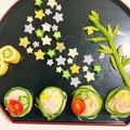 さーららん♡'s cooksnap of when they made 幼児食★七夕プレート♡2016.