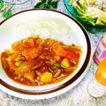 めみたん☆'s cooksnap of when they made めんつゆちょい足し✨増量カレー.